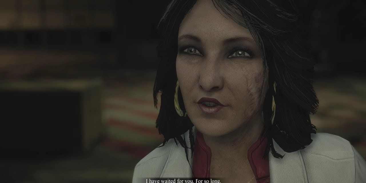 isabela in a cutscene for dead rising 3