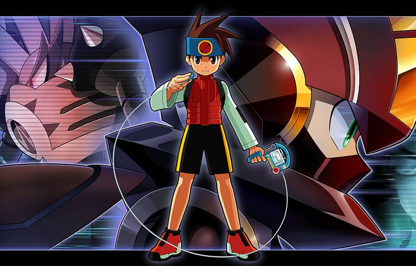 mega man battle network 3 white