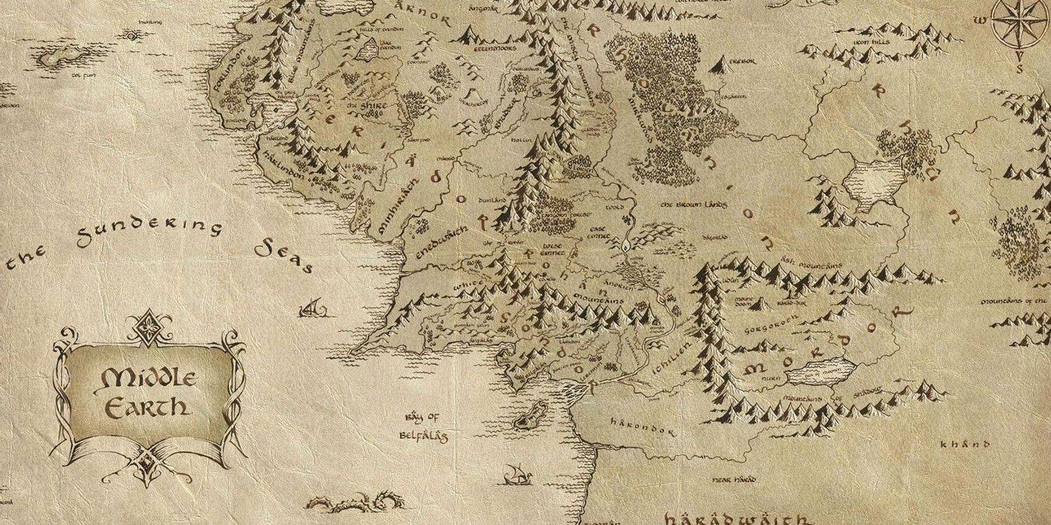 Beleriand  Middle earth, Silmarillion map, Tolkien