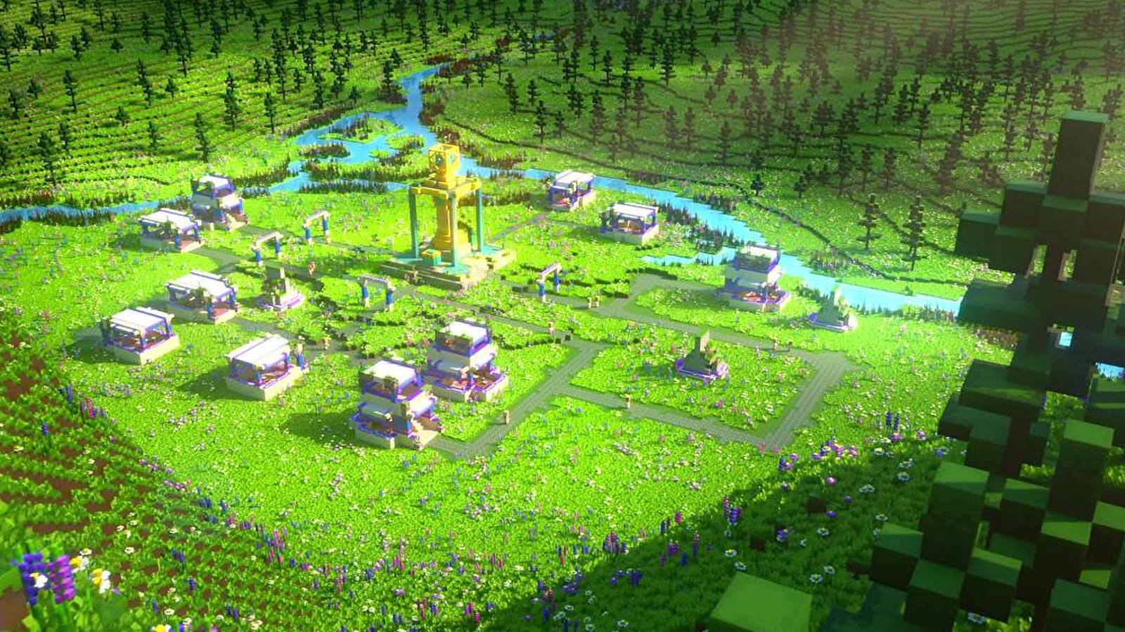 minecraft legends overworld town