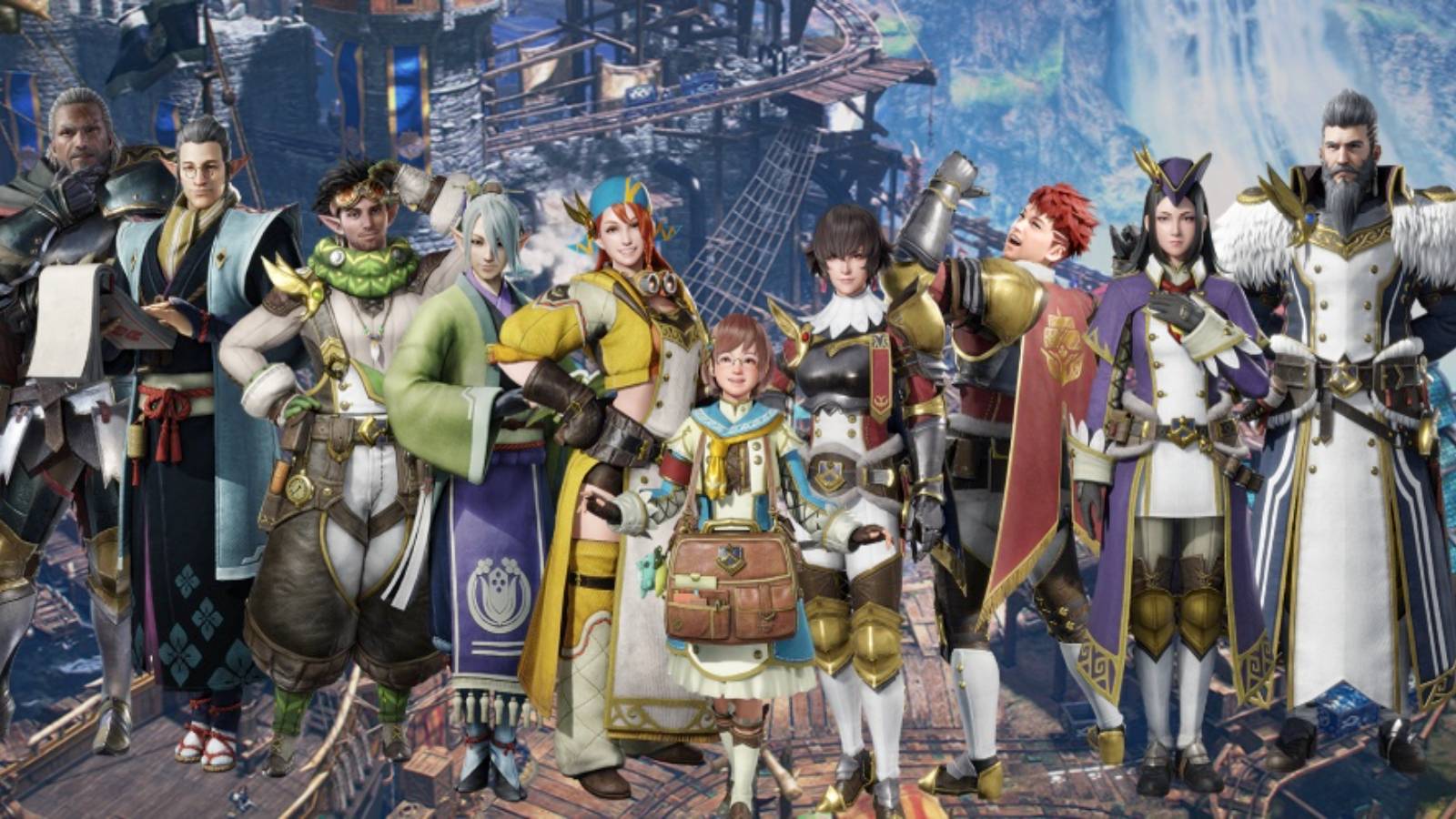 monster hunter rise sunbreak characters 