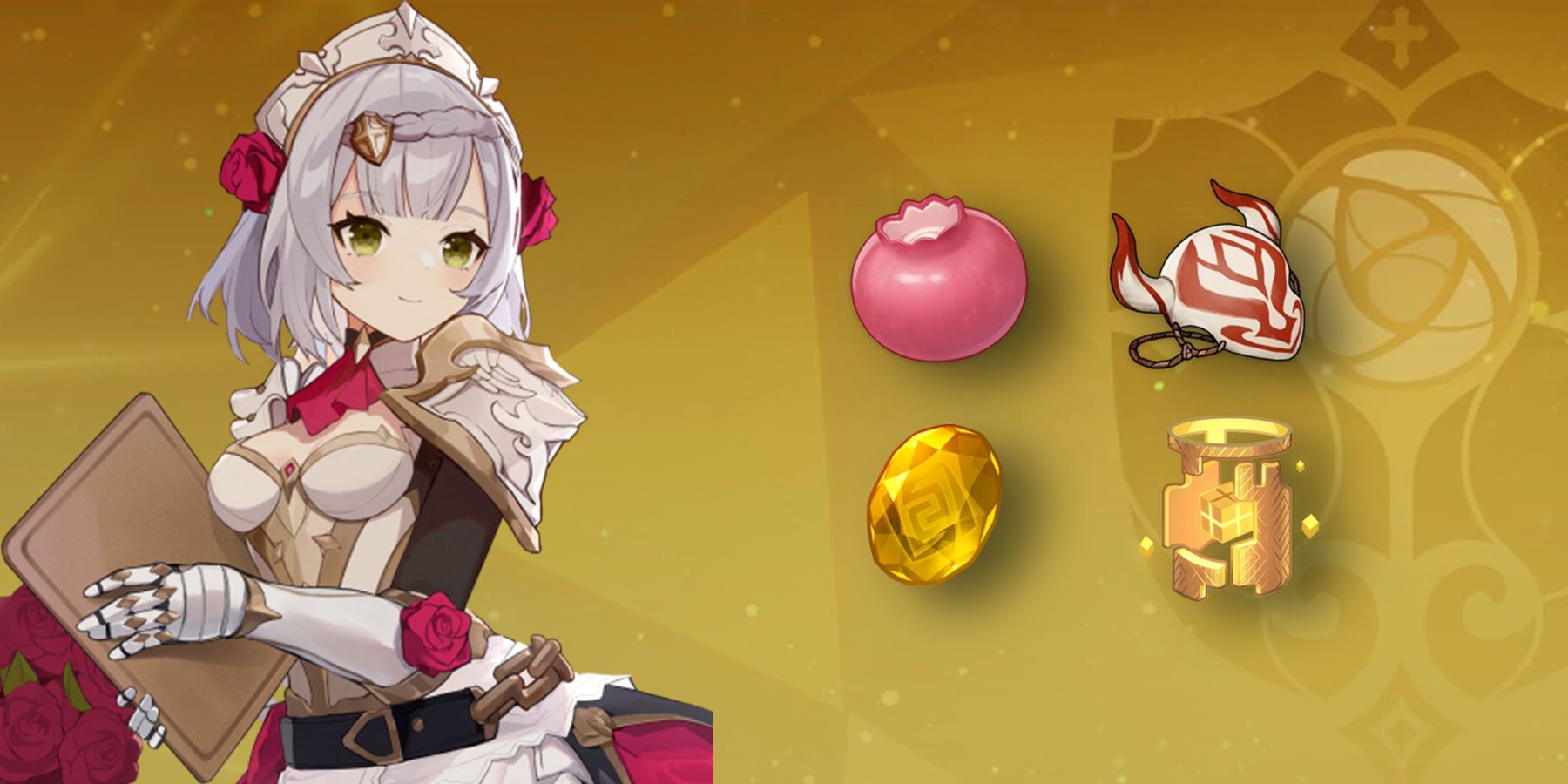 Genshin Impact: Noelle&rsquo;s Ascension And Talent Materials List