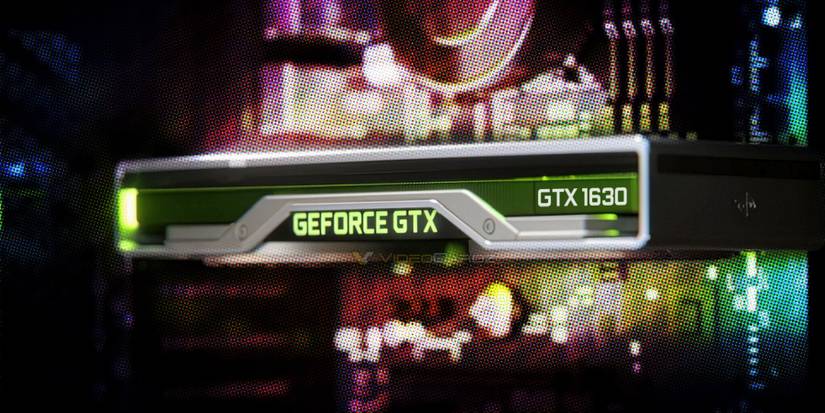 Image of an Nvidia GTX graphics card on a multicolored motherboard.