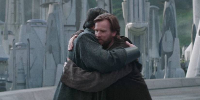 obi-wan hugging bail organa