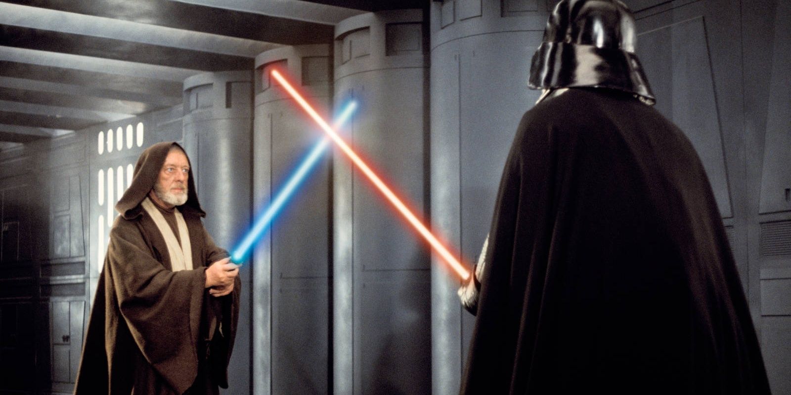 obi-wan kenobi fighting darth vader