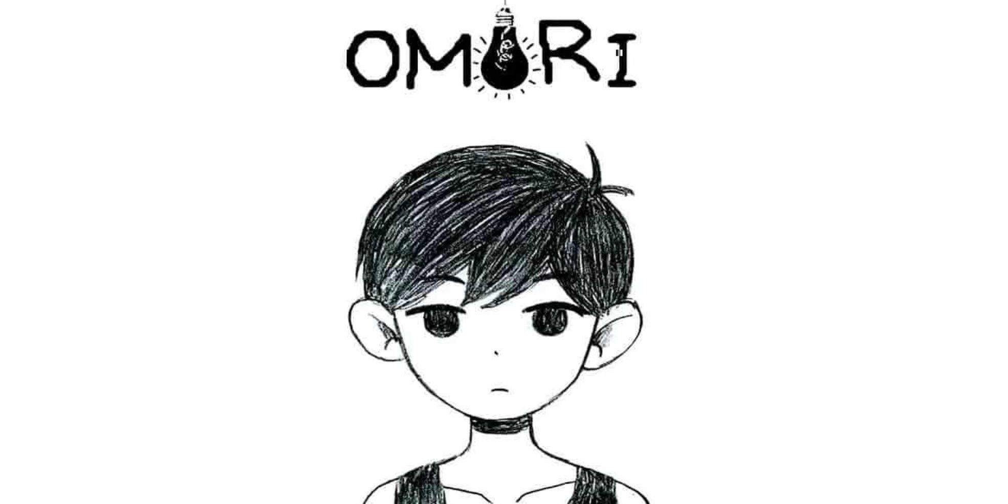 sunny on the opening title screen of omori