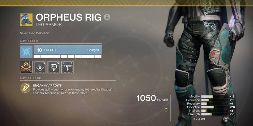 destiny 2 orpheus rig exotic legs
