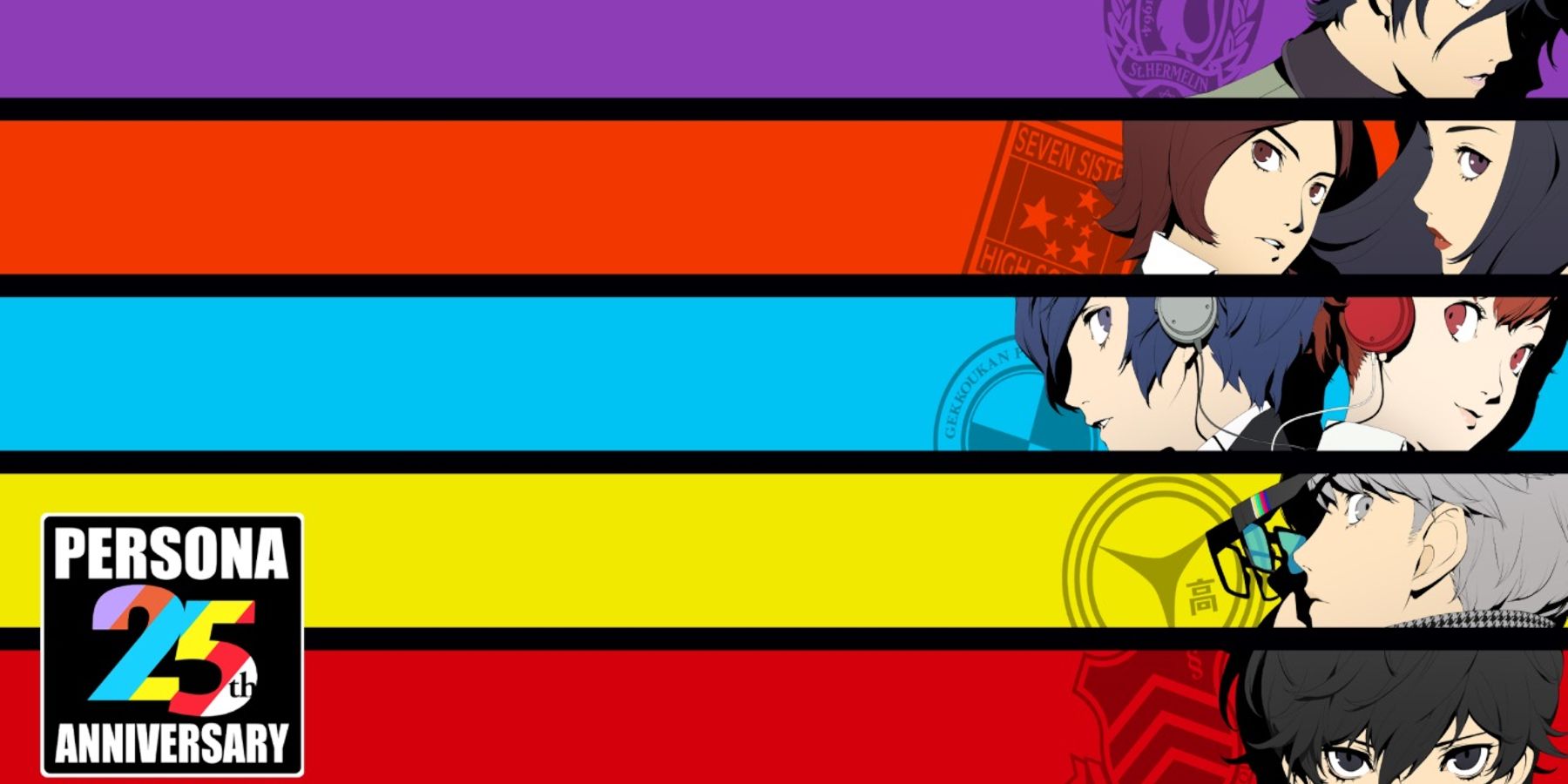 persona protagonists banner