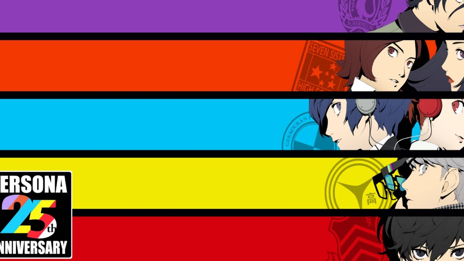 persona protagonists banner