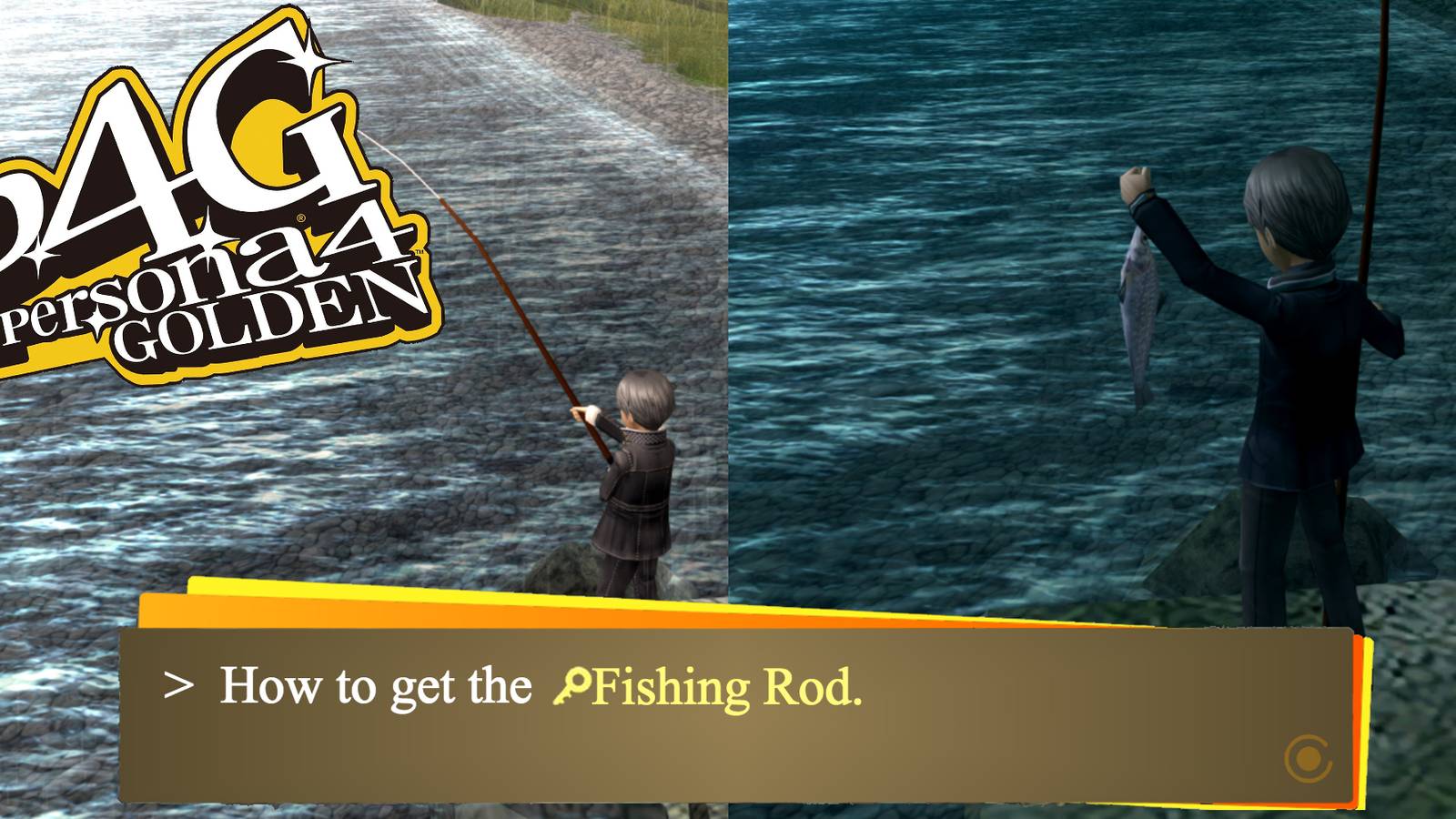 persona 4 golden fishing rod