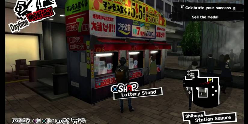 Persona 5 Royal Lottery Stand