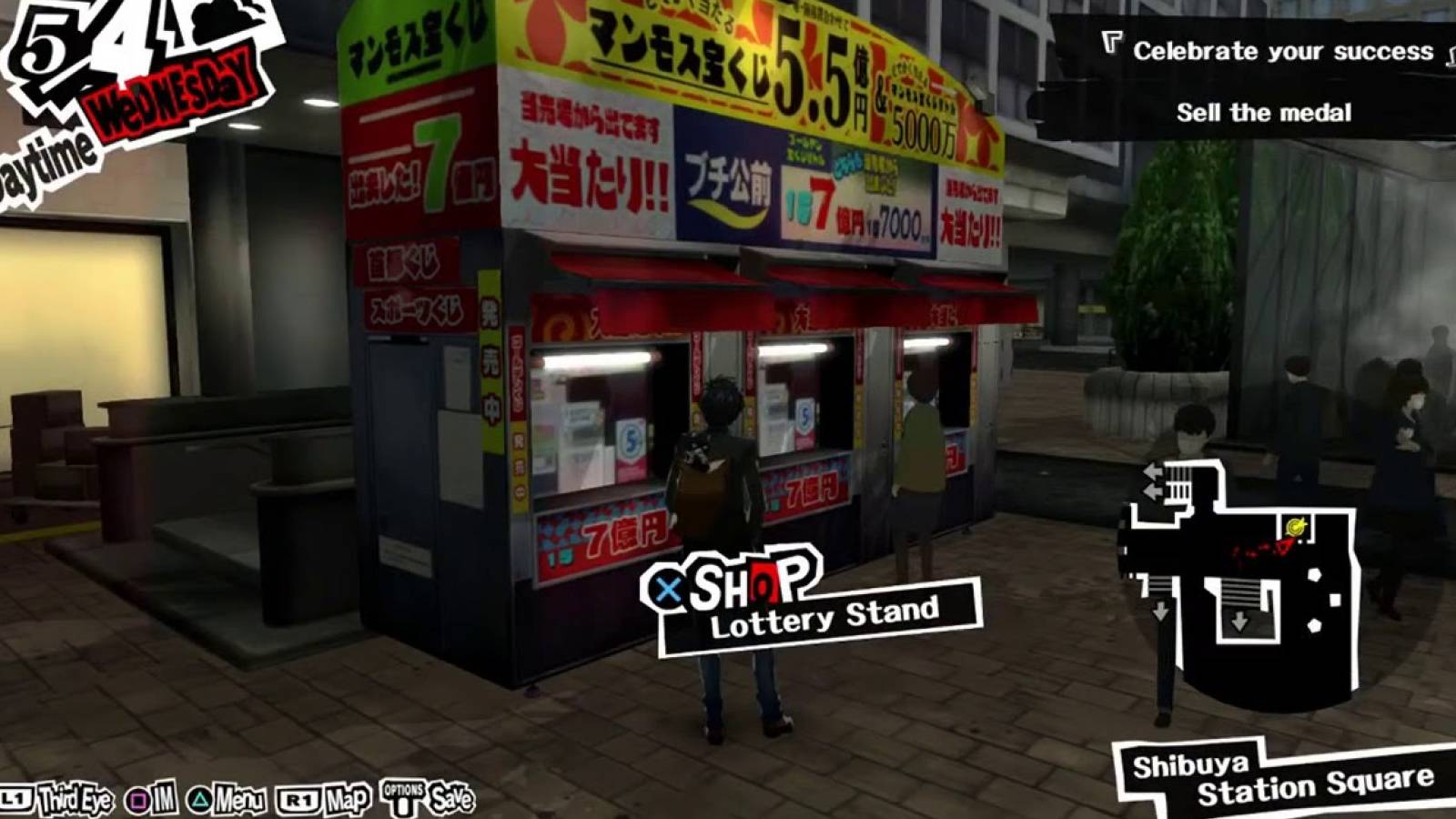 Persona 5 Royal Lottery Stand