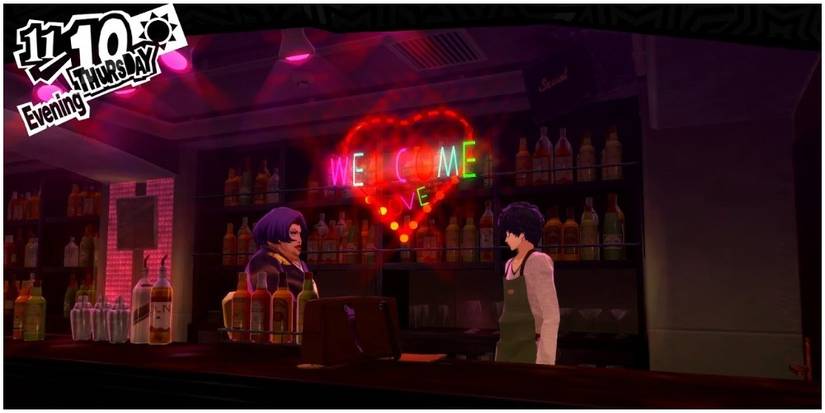 Joker working at Crossroads.