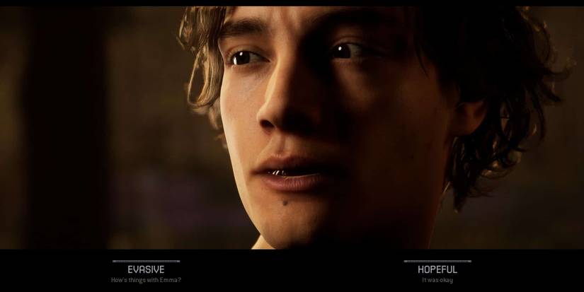 the quarry dialogue choice