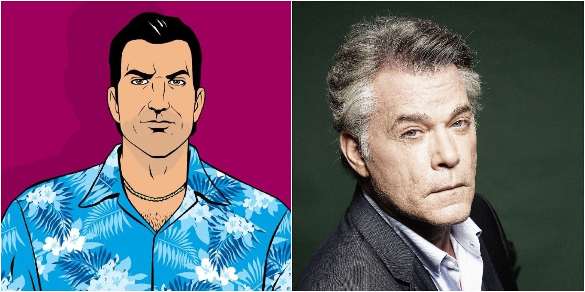 ray liotta as tommy vercetti In GTA: Vice City video game