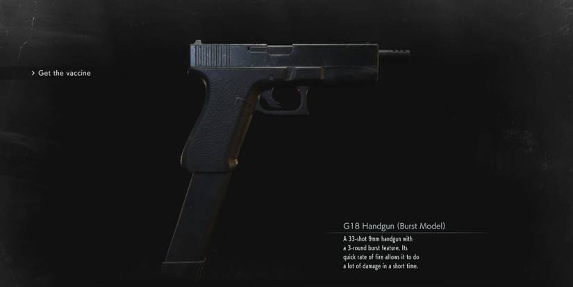 re3 g18 burst fire handgun 