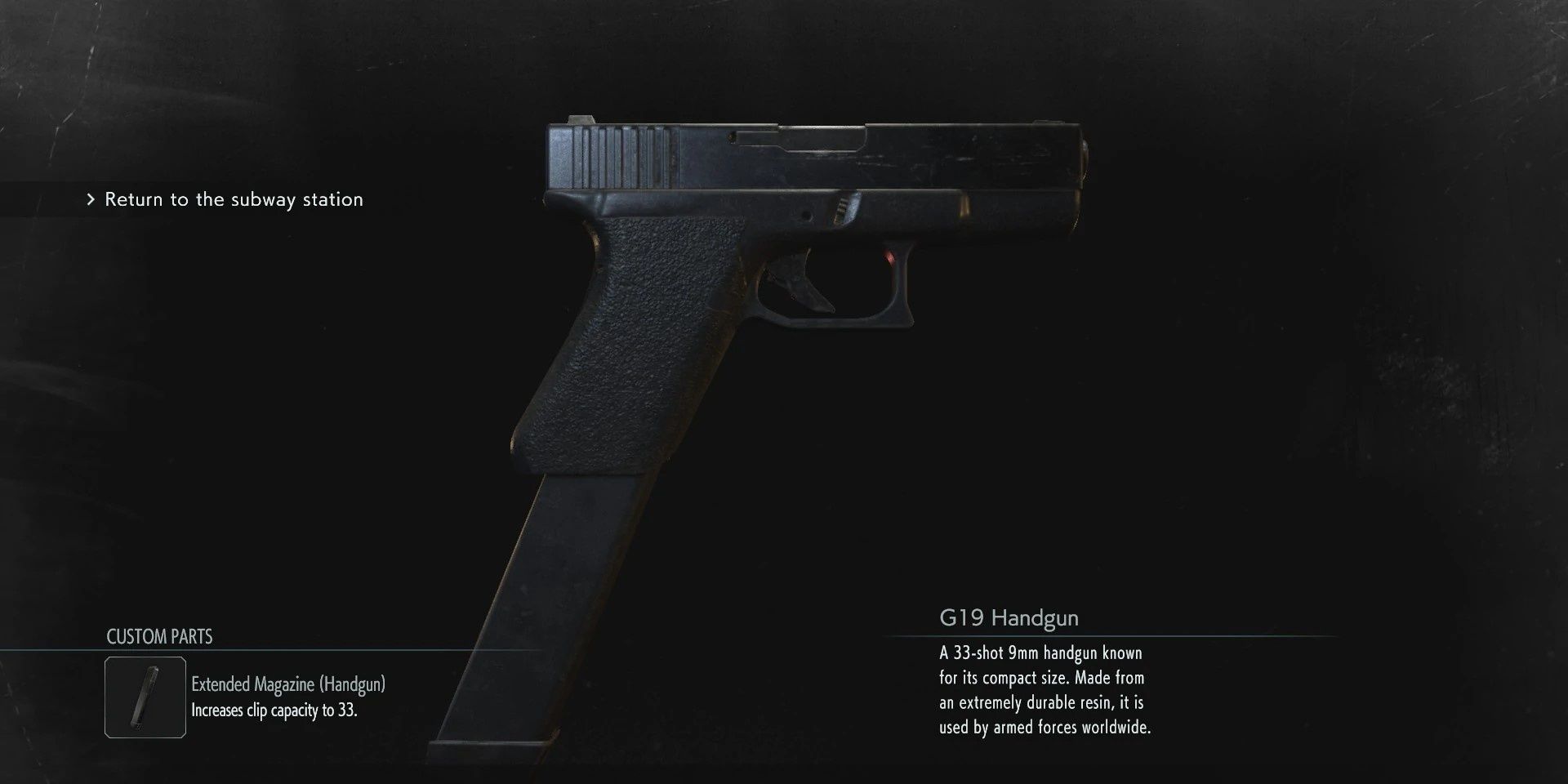 re3 g19 handgun 