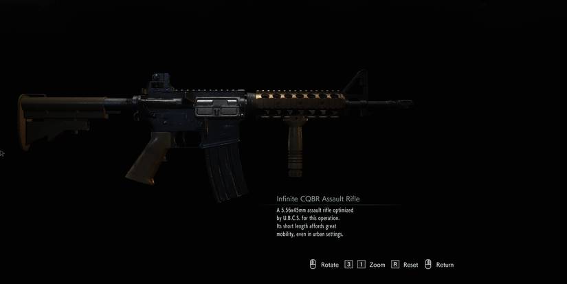 re3 infinite cqbr assault rifle 