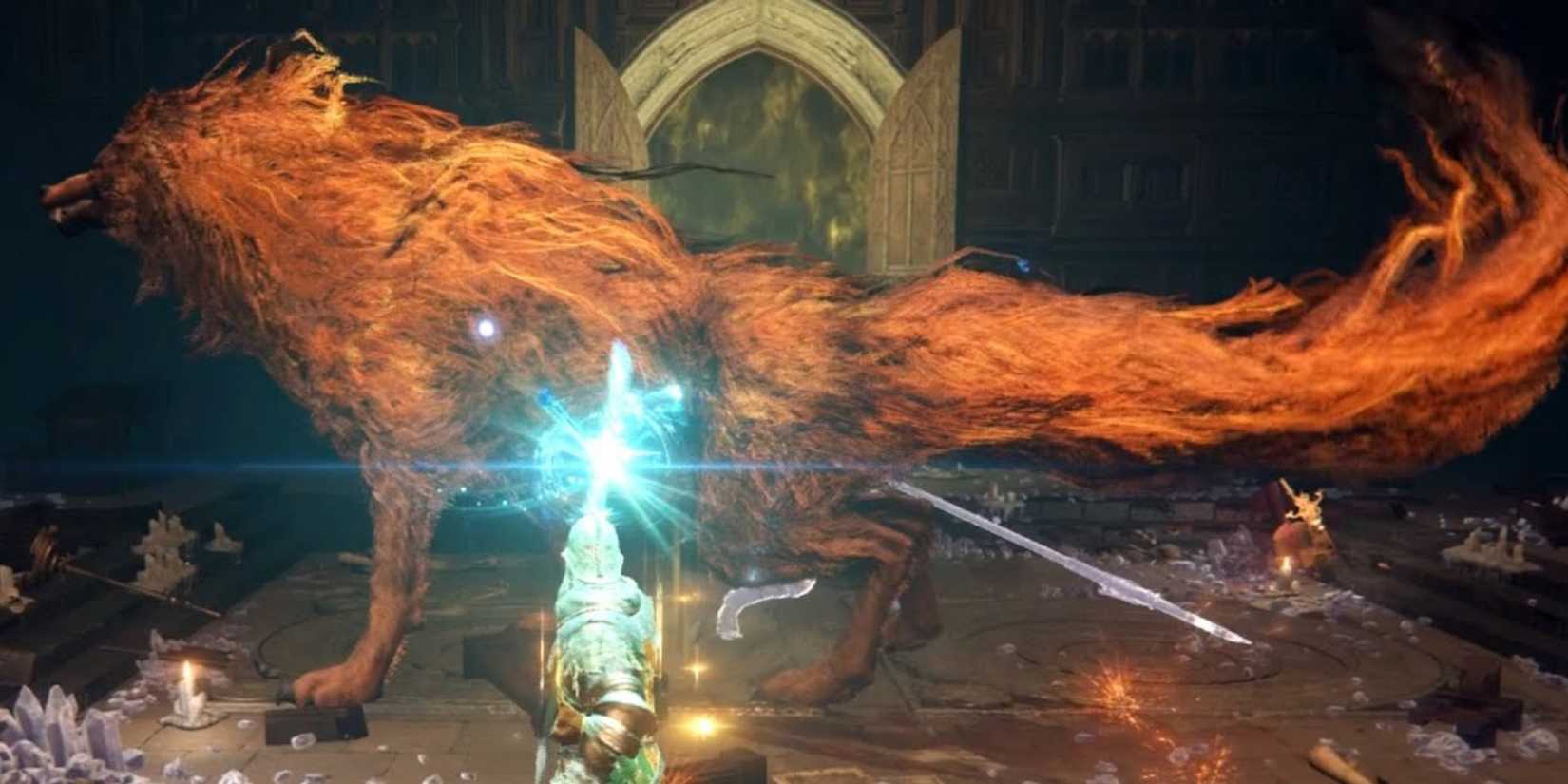 red wolf of radagon in elden ring