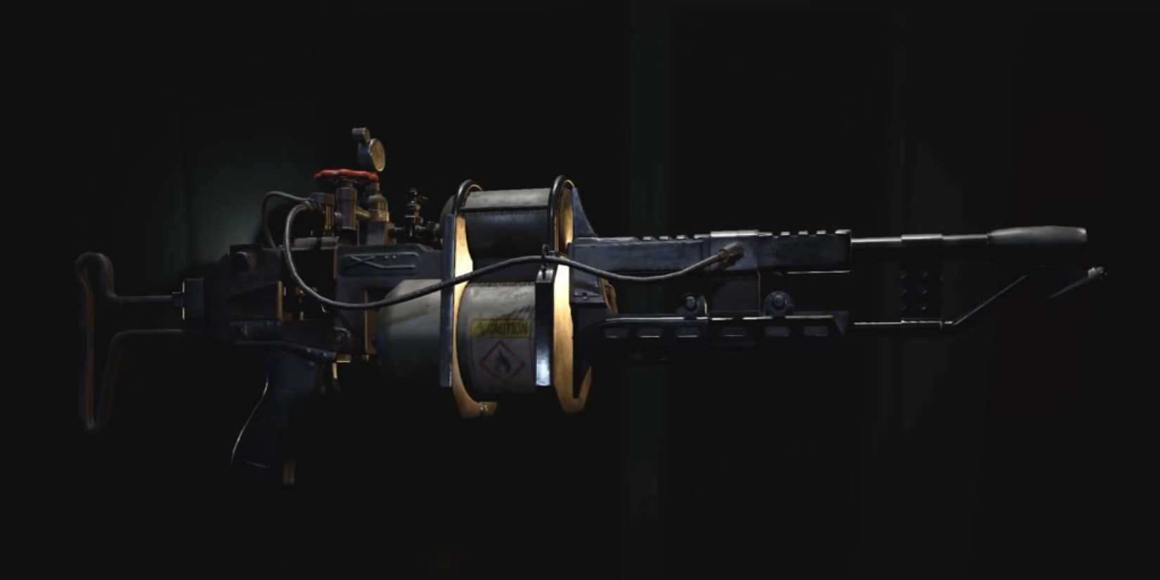 re2 chemical flamethrower