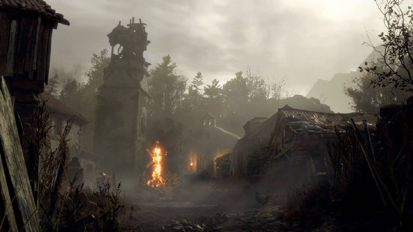 resident evil 4 remake village