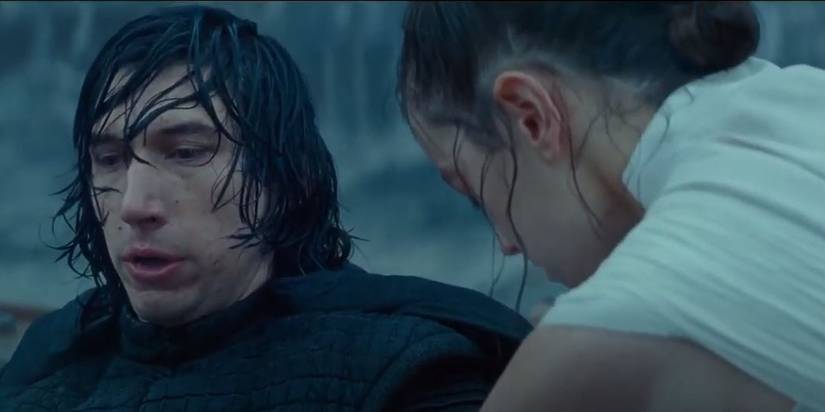 rey healing kylo ren