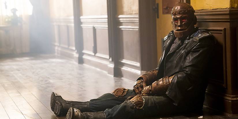 robotman sitting down