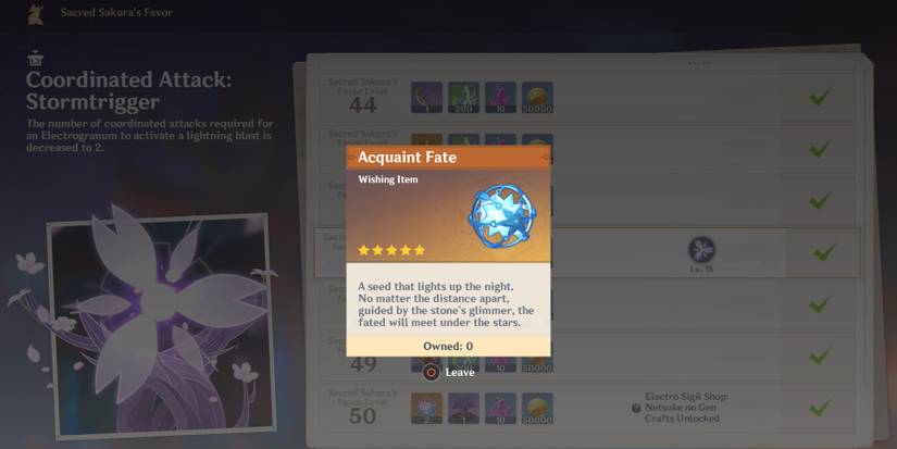 sacred sakura tree in genshin impact