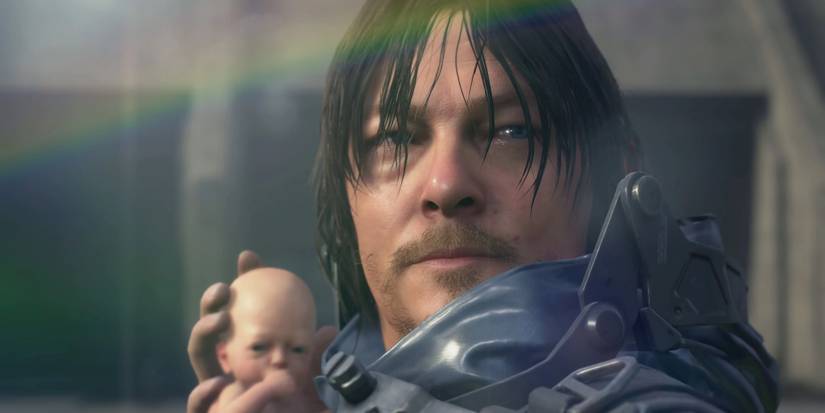 sam holding lou in death stranding 