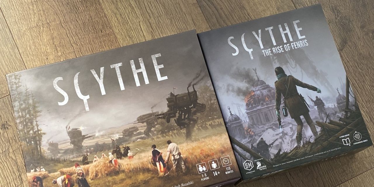 The Rise Of Fenris expansion besides Scythe