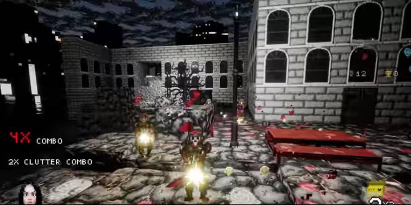 Shooting demons from Nightmare Reaper