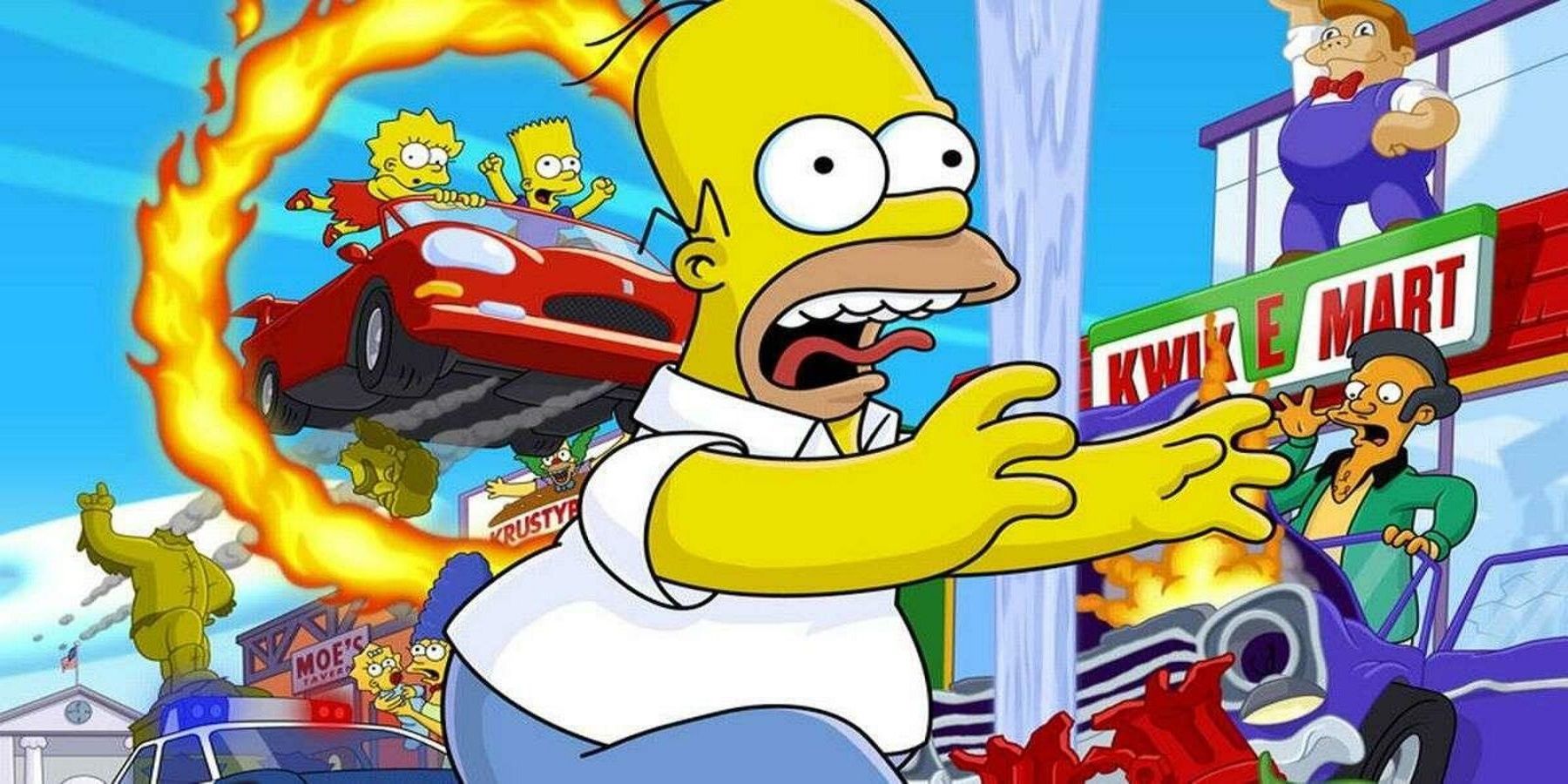 A YouTuber shows off the first bit of their Unreal Engine 5 remake of The Simpsons: Hit and Run.