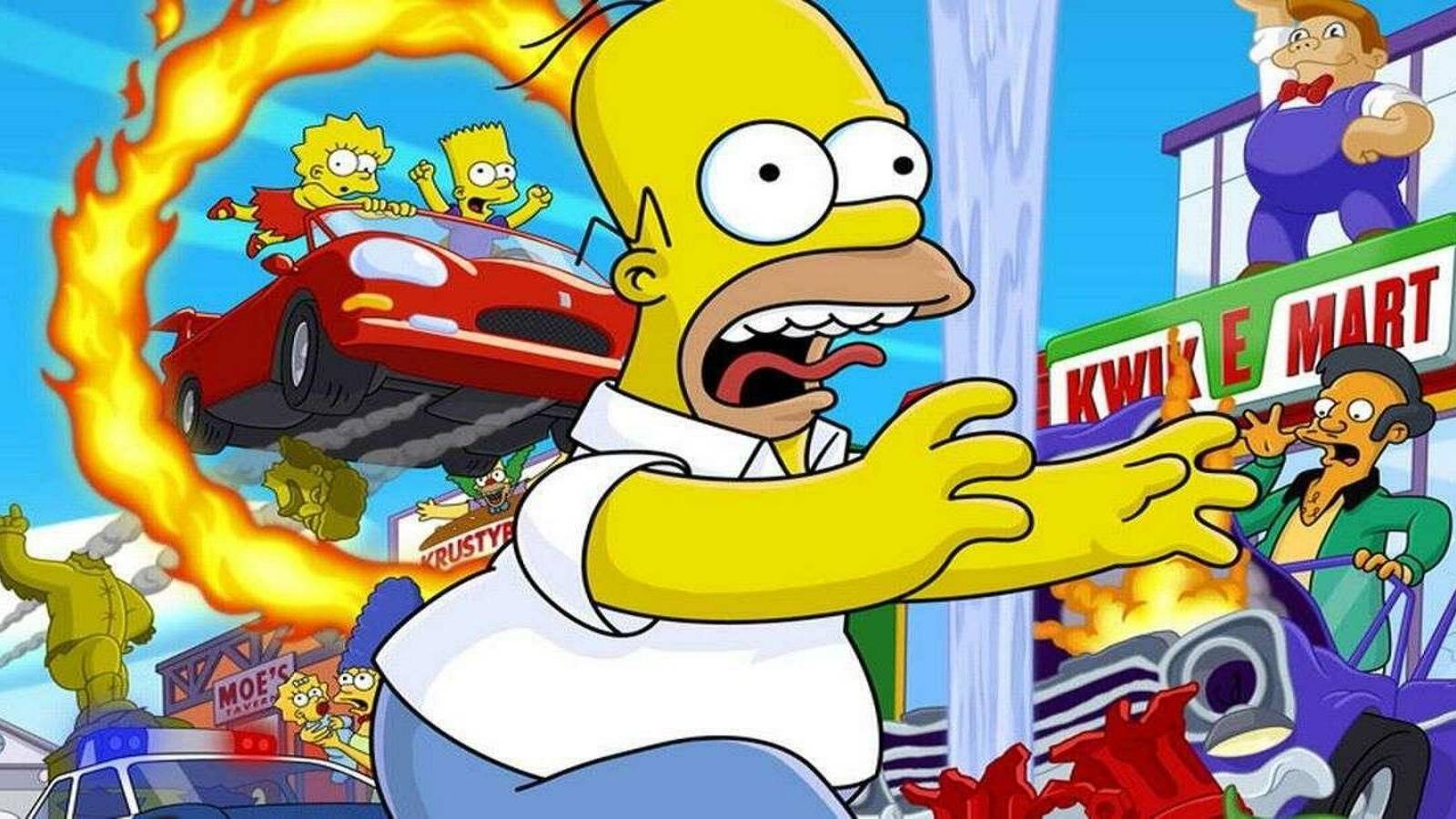 A YouTuber shows off the first bit of their Unreal Engine 5 remake of The Simpsons: Hit and Run.