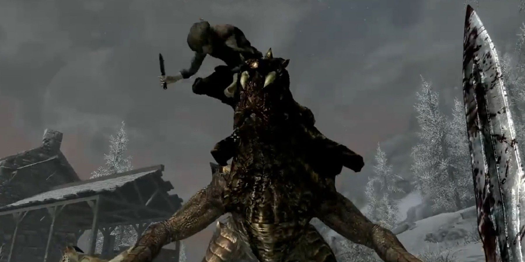 Shocking Skyrim Clip Shows Ulundil Singlehandedly Killing a Dragon