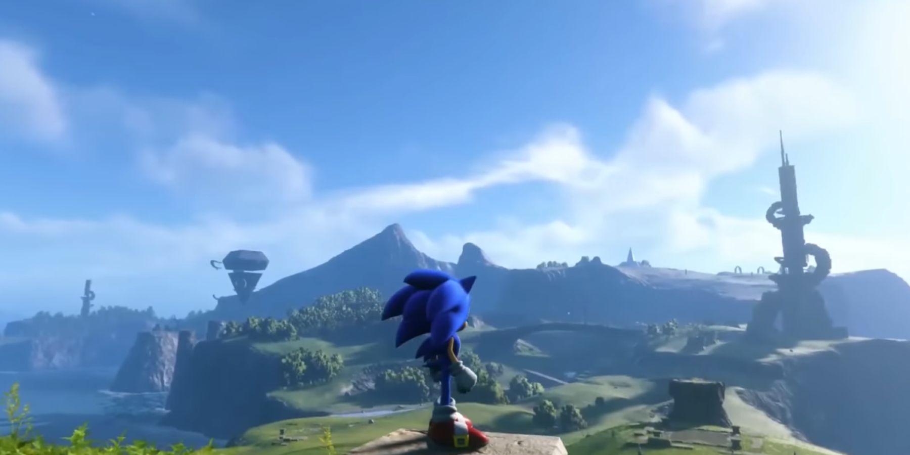 sonic frontiers open world overlook featured