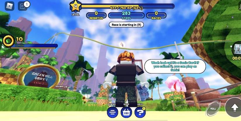 sonic-speed-simulator-sonic-card-location