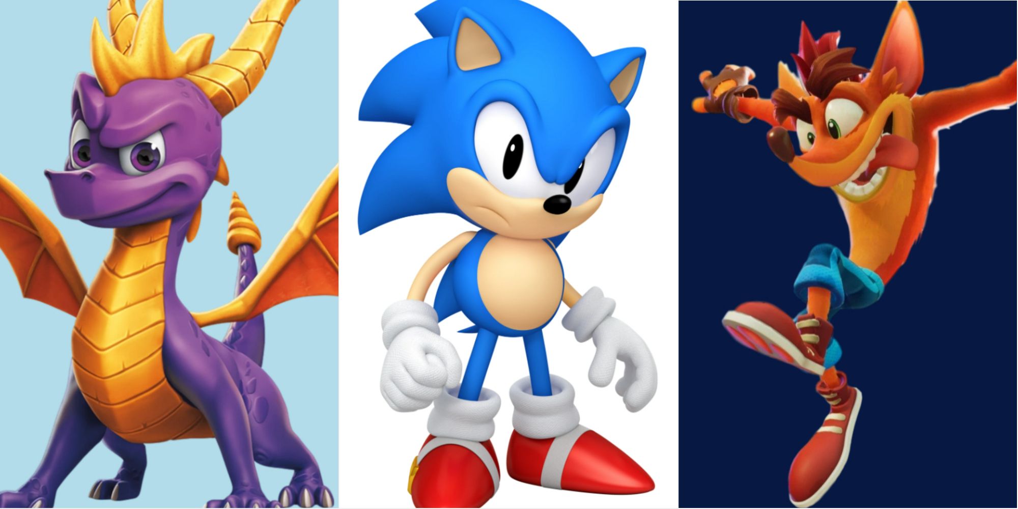 The Video Game Mascots That Sonic The Hedgehog Inspired