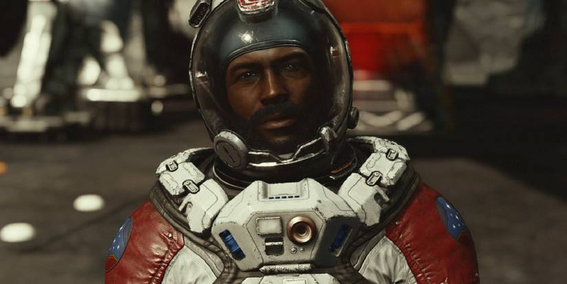 starfield character in spacesuit