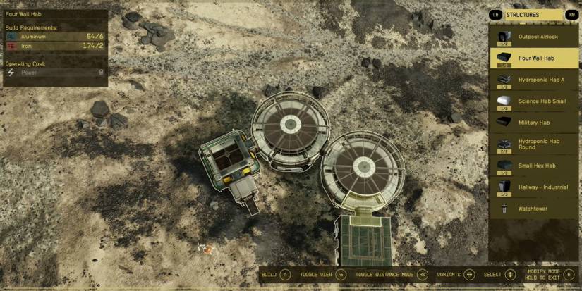 starfield gameplay reveal outpost building top down view