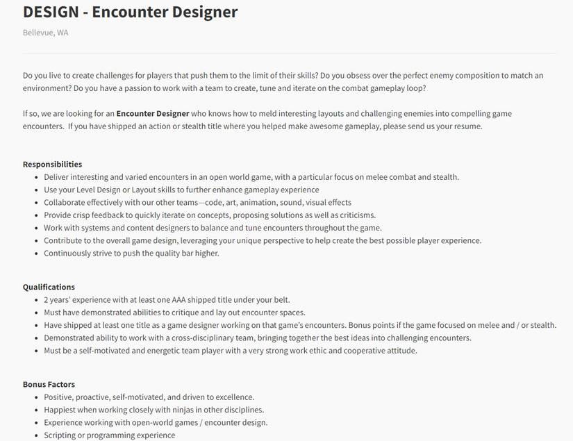 sucker punch job listing