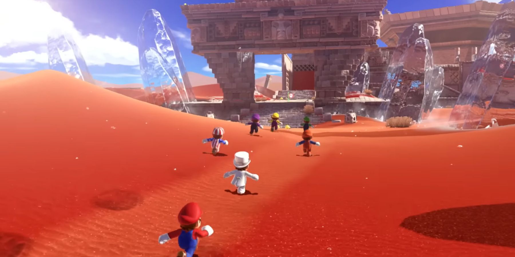 Nintendo Fans Create 10-Player Multiplayer Mod for Super Mario Odyssey