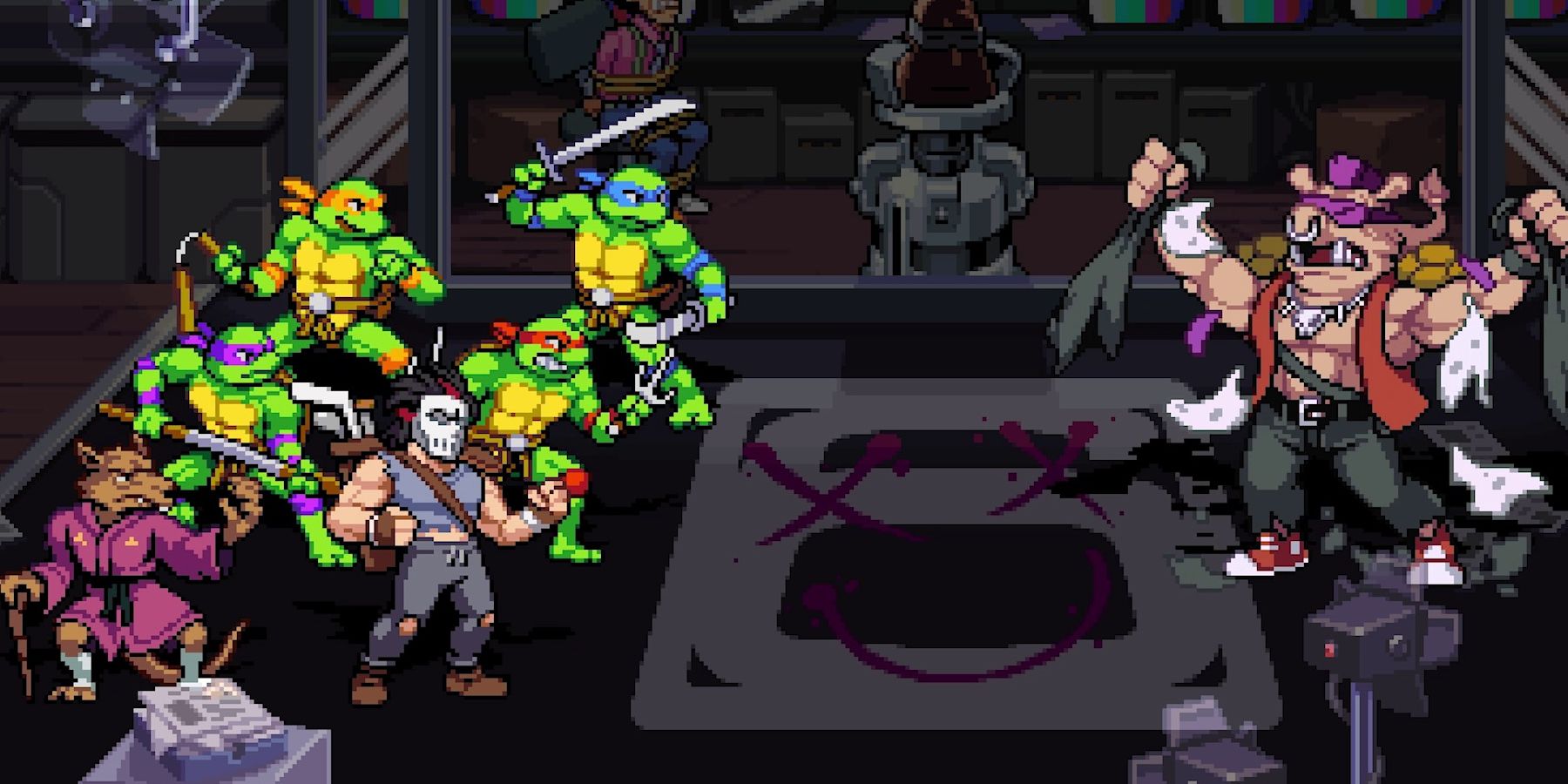 teenage mutant ninja turtles shredder's revenge against bebop