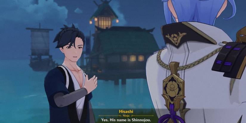 the Shuumatsuban saying shinnojou got kidnapped in Genshin impact