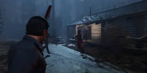 the evil dead the game ash shooting a deadilest 