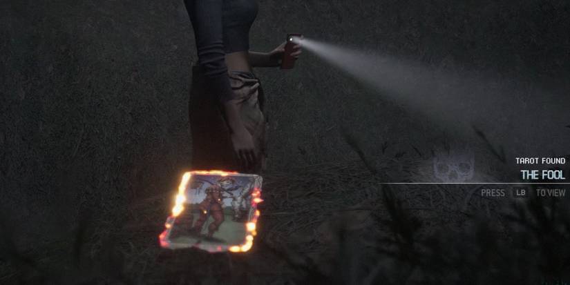 the fool card in the quarry