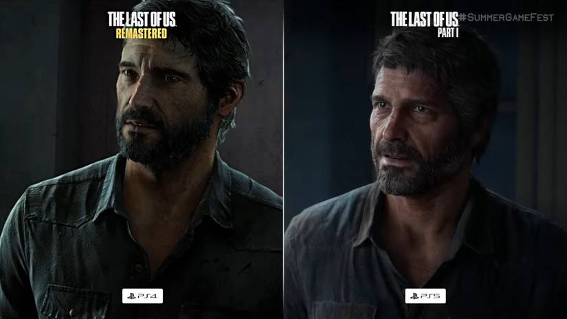 the last of us ps5 remake joel comparison