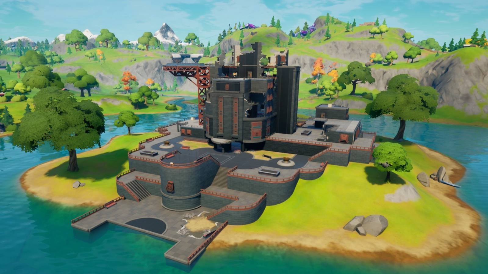the ruins fortnite season 3 landmark