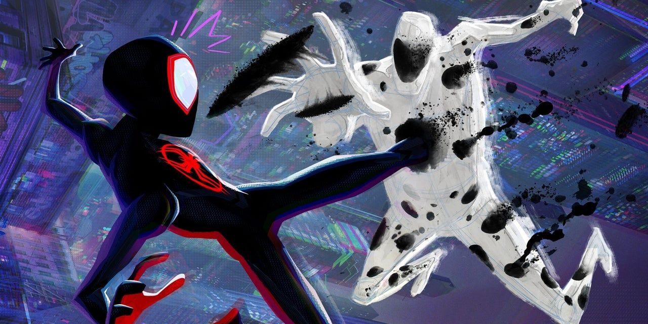 spiderman across the spiderverse the spot