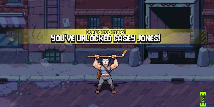 tmnt shredders revenge unlock casey jones