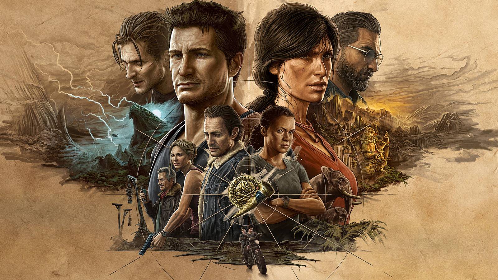 uncharted legacy of thieves collection art